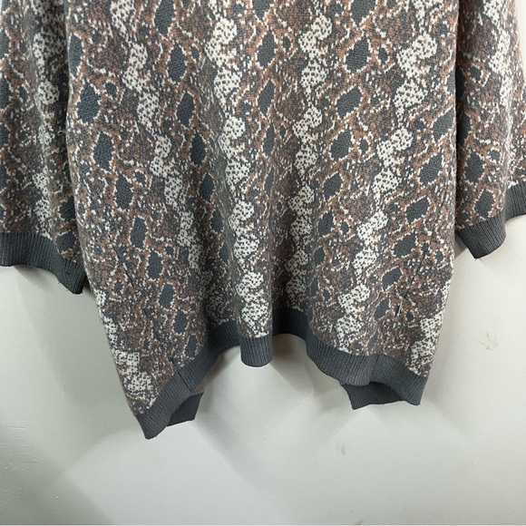 By Anthropologie Serpentine Gray Duster Sweater - Picture 12 of 14